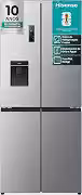 Geladeira Hisense Multidoor 460L Frost Free Inverter Inox 127V
