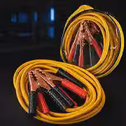 Cabo Chupeta Automotivo 800A 2,5m Fio 10mm 12V 24V Carro Moto Caminhão