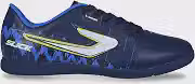 Chuteira Topper Slick VII Futsal Preto/Laranja/Branco,37