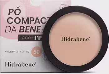 Hidrabene Protetor Solar em Pó FPS50 Claro 10g