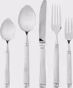 LYOR - Faqueiro Grécia 30 Peças Aço Inox - Serve 6 Pessoas