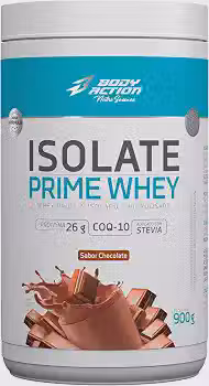Isolate Prime Whey 900g Sabor Chocolate Bodyaction
