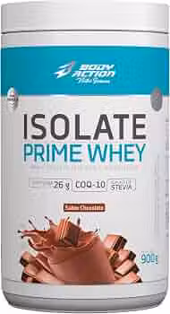 Isolate Prime Whey 900g Sabor Chocolate Bodyaction