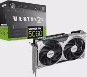 MSI GeForce RTX 5060 Ventus 2X OC (8GB GDDR7/PCI Express 5.0/2535MHz/28000MHz)