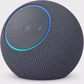 Amazon Echo Dot Max (Geração mais recente), smart speaker com Alexa, som envolvente e hub de casa inteligente integrado, ideal para sua sala de estar, Cor Grafite, com Acesso Antecipado à Alexa+