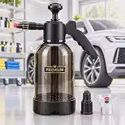Pulverizador Manual De Espuma 2L Snow Foam 3 Em 1 Borrifador De Pressão Portátil Com Jato Regulável Para Lavagem Automotiva Jardinagem E Limpeza Geral Resistente PREMIUM