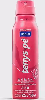 Tenys Pé Baruel Woman Jato Seco 92g - Desodorante para os pés
