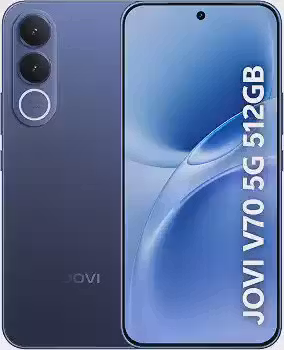 Smartphone JOVI V70 5G Câmera 200MP 512GB de Memória 8GB + 8GB RAM Expansível Bateria de 7000mAh, Processador Octa-Core - Azul Safira