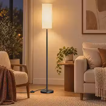 Luminária de Chão E27 12W 3 Cores Abajur para Sala e Quarto