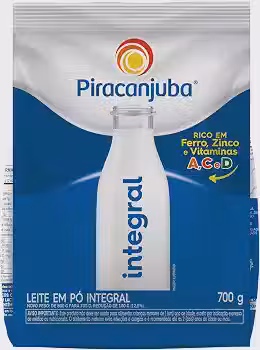 Leite em Pó Integral Piracanjuba Pouch 700g