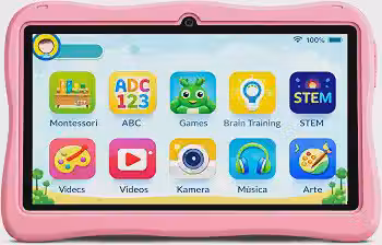 BE PLACE KIDS Tablet Infantil Android 13 128GB 8GB RAM Controle Parental