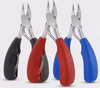Alicate Cortador de Unha, Inox, para Pés e Mãos, Unhas Grossas e Encravadas