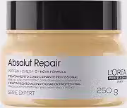 L'Oréal Professionnel Máscara Capilar Absolut Repair, Tratamento Capilar Proteico Para Nutrição Profunda, Hidrata, Repara Danos e Acrescenta Brilho, Para Cabelos Secos e Danificados