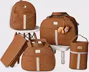 kit 5 Bolsas Mala Saída Maternidade