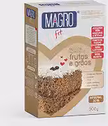 Mistura para Bolo Integral Lowçucar Zero Açúcar Frutas e Grãos, Rico em Fibras - Pacote 200g