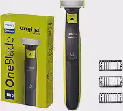 Philips OneBlade Barbeador e Aparador Elétrico: Raspa, Apara e Contorna