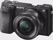 Sony Câmera sem espelho Alpha A6100 com lente de zoom de 16-50 mm, preta (ILCE6100L/B)