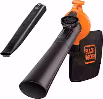 BLACK+DECKER Aspirador de Pó, Soprador e Triturador, para Remoção de Folhas Secas e Molhadas, Modelo BV25, 110V