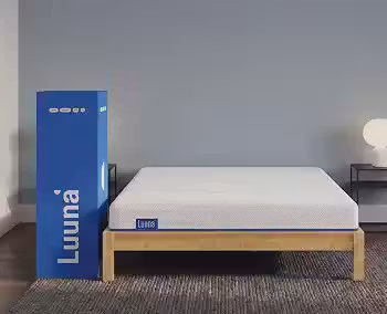 Colchão Casal Luuna Adapt, Firme-Macio 7,5/10, Cloud Comfort, 10 Anos Gar.