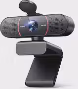 Webcam EMEET C960 4K, Sensor Sony UHD, Foco Automático PDAF, Microfones Duplos, Correção de Luz, FOV 73°, Capa de Privacidade