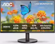 Monitor AOC 27' 4K IPS 106% NTSC 97% DCI-P3 Speakers U27B3A