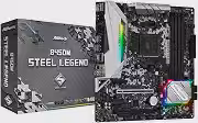 Placa Mãe AM4/USB 3.1/Type-C/Displayport, HDMI, ASRock, B450M Steel Legend