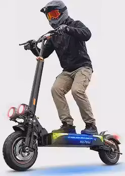 Patinete Elétrico para Adultos - Autonomia de 50 km, Velocidade de 50 km/h, Certificação UL, Pneus All-Terrain de 28 cm para Trilhas, Dupla Suspensão, Dobrável, Freios a Disco