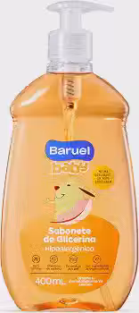 Sabonete Líquido Bebê Glicerina 400ml – Baruel Baby