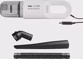 WAP Aspirador de Pó de Mão HANDSON à Bateria, Portátil, 110ml, com Filtro Lavável, 50W 7,4VDC
