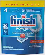 Finish Powerball Detergente para Lava Louças em Tabletes 30 unidades