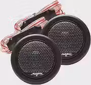 Skar Audio TWS-01 1 polegada 240 Watt Max Power Neodímio Silk Dome Tweeters, Par