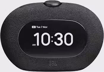 JBL, Caixa de Som com Rádio-relógio FM, Horizon 3, 5 W RMS, Bluetooth, USB-C - Preto