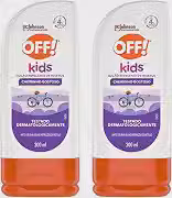 OFF! Kids Loção Repelente de Insetos Infantil, 2 Unidades de 200ml