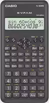 Calculadora Científica FX-82MS-2-S4-DH 240 Funções Preta Casio