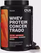 DUX HUMAN HEALTH Whey Protein Concentrado 900g Chocolate – 23g de Proteína e 5g de BCAAs por Porção