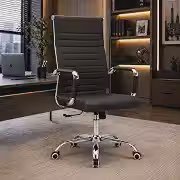 Cadeira de Escritório Presidente ART CADEIRAS Executiva Ajustável (Preto)