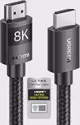 UGREEN Cabo HDMI 2.1 8K 1 M 48 Gbps, 4K@120Hz 8K@60Hz Nylon Trançado