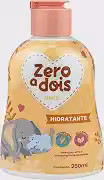 Zero a Dois, Loção Hidratante para Bebê, Aroma Suave, 250ml