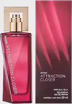 Perfume Avon Perfume Attraction Closer Para Ela Deo Parfum 50ml