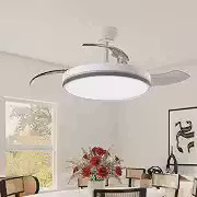 Airwit Ventilador de Teto Retrátil Inverter 106 cm com Luz LED
