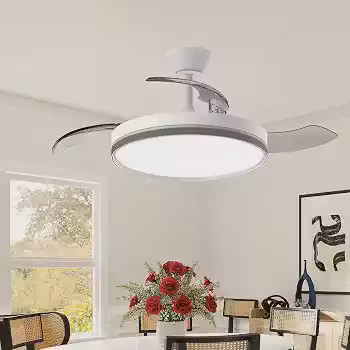 Airwit Ventilador de Teto Retrátil Inverter 106 cm com Luz LED