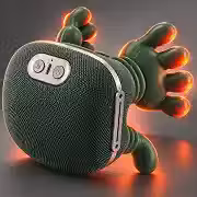 Massageador Mãozinha Elétrico 3D com Aquecimento, Recarregável USB-C