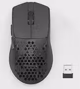 Mouse Gamer Redragon Astrolabe Lite Preto PAW3313 10000 DPI Sem Fio Tri-Mode USB 2.4GHz Bluetooth, USB Tipo-C Estrutura Perfurada Honeycomb 49g Cabo Paracord M725-LIT