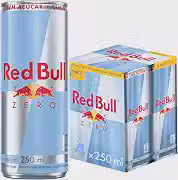 Red Bull Energético, Zero, Sem Açúcar, 250ml, 4 latas