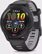 Garmin Relógio Forerunner 265 Music Preto com Cinza 46mm com Monitor Cardíaco de Pulso e GPS