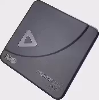 Proeletronic Smartpro 4K HD Wi-Fi para Recepção de Conteúdo Digital 2GB RAM/16GB de Armazenamento Preto