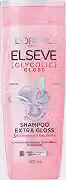 L'Oréal Paris Elseve Glycolic Gloss Shampoo Extra Gloss, Fórmula com pH Ácido e Ácido Glicólico, Limpeza Profunda e Combate a Porosidade dos Fios, 400ml