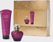 Eudora Kiss Me Cabernet Kit Presente: Desodorante Colônia 50ml + Loção Perfumada Desodorante Corporal 100ml