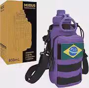 Garrafa Térmica de Aço Inoxidável 950ml Isolamento a Vácuo com Bolsa