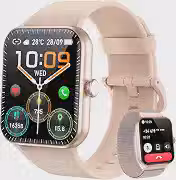 Smartwatch, Relógio Inteligente Blackview 2026 - Faz Chamadas, 100+ Modos Esportivos, 2 Pulseiras, À Prova D'Água, Tela Personalizável, Compatível com Android e iPhone